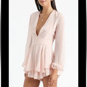 Showpo Let’s Runaway Playsuit NWT Size 8